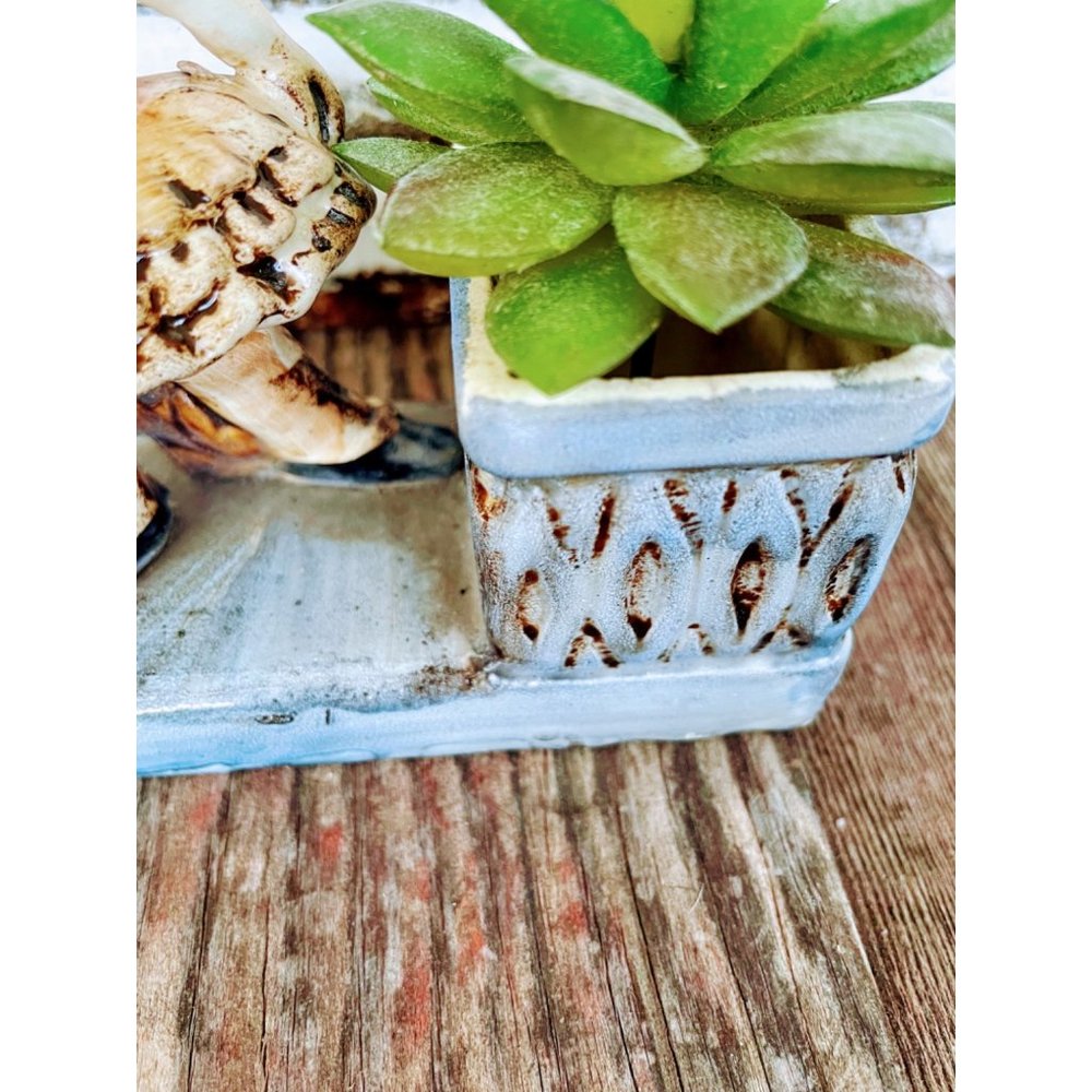 Vintage Shabby Ballerina Girl Planter Vase - Picture 12 of 12